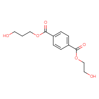 Chemical structure of 1-(2-hydroxyethyl) 4-(3-hydroxypropyl) benzene-1,4-dicarboxylate - CSSB14823862720