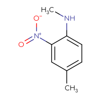 Chemical structure of N,4-dimethyl-2-nitroaniline - CSSB00011273382