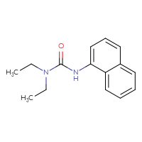 Chemical structure of 3,3-diethyl-1-(naphthalen-1-yl)urea - CSSB00035671115