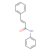 Chemical structure of (2E)-N,3-diphenylprop-2-enamide - CSSB00015279613