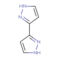 Chemical structure of 1H,1'H-3,3'-bipyrazole - CSSB00011153803