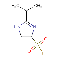 Chemical structure of 2-(propan-2-yl)-1H-imidazole-4-sulfonyl fluoride - CSSB00102716927