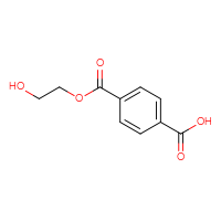Chemical structure of 4-[(2-hydroxyethoxy)carbonyl]benzoic acid - CSSB00010260019