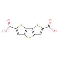 Chemical structure of 3,7,11-trithiatricyclo[6.3.0.0²,⁶]undeca-1(8),2(6),4,9-tetraene-4,10-dicarboxylic acid - CSSB00121573106