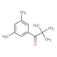 Chemical structure of 1-(3,5-dimethylphenyl)-2,2-dimethylpropan-1-one - CSSB00011374089