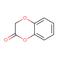 Chemical structure of 2,3-dihydro-1,4-benzodioxin-2-one - CSSB00000029683
