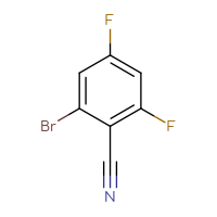 C7H2BrF2N