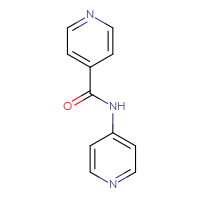 Chemical structure of N-(pyridin-4-yl)pyridine-4-carboxamide - CSSB00000017098
