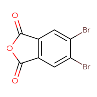 Chemical structure of 5,6-dibromo-1,3-dihydro-2-benzofuran-1,3-dione - CSSB00010369082