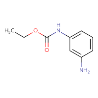 Chemical structure of ethyl N-(3-aminophenyl)carbamate - CSSB00011206609