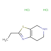 Chemical structure of 2-ethyl-4H,5H,6H,7H-[1,3]thiazolo[5,4-c]pyridine dihydrochloride - CSSB00102698251