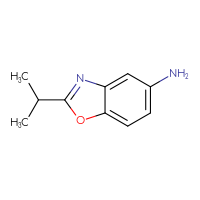 Chemical structure of 2-(propan-2-yl)-1,3-benzoxazol-5-amine - CSSB00000738221