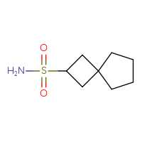Chemical structure of spiro[3.4]octane-2-sulfonamide - CSSB00108336066