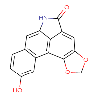 Chemical structure of 16-hydroxy-3,5-dioxa-10-azapentacyclo[9.7.1.0²,⁶.0⁸,¹⁹.0¹³,¹⁸]nonadeca-1(19),2(6),7,11,13(18),14,16-heptaen-9-one - CSSB14823689420