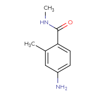 Chemical structure of 4-amino-N,2-dimethylbenzamide - CSSB00011558270
