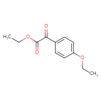 Chemical structure of ethyl 2-(4-ethoxyphenyl)-2-oxoacetate - CSSB00011512961