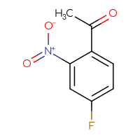 Chemical structure of 1-(4-fluoro-2-nitrophenyl)ethan-1-one - CSSB00000700439
