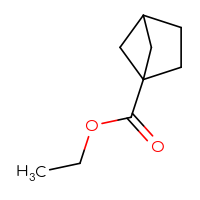 Chemical structure of ethyl bicyclo[2.1.1]hexane-1-carboxylate - CSSB02516839061