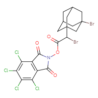 C20H15Br2Cl4NO4