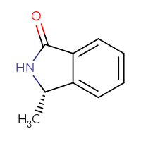 Chemical structure of (3S)-3-methyl-2,3-dihydro-1H-isoindol-1-one - CSSB00016138820