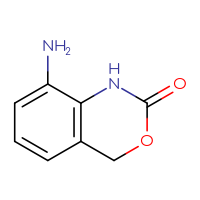 Chemical structure of 8-amino-2,4-dihydro-1H-3,1-benzoxazin-2-one - CSSB00009978647