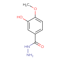 Chemical structure of 3-hydroxy-4-methoxybenzohydrazide - CSSB00012634778