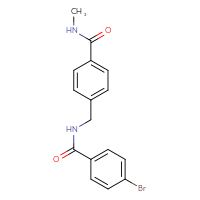 Chemical structure of 4-{[(4-bromophenyl)formamido]methyl}-N-methylbenzamide - CSSB00105510343
