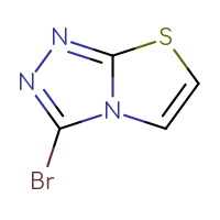C4H2BrN3S