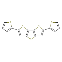 Chemical structure of 4,10-bis(thiophen-2-yl)-3,7,11-trithiatricyclo[6.3.0.0²,⁶]undeca-1(8),2(6),4,9-tetraene - CSSB00020636262