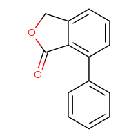 Chemical structure of 7-phenyl-1,3-dihydro-2-benzofuran-1-one - CSSB00011010346