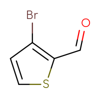 Chemical structure of 3-bromothiophene-2-carbaldehyde - CSSB00000766043