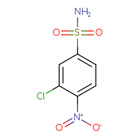 Chemical structure of 3-chloro-4-nitrobenzene-1-sulfonamide - CSSB00012349690