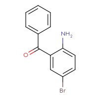 Chemical structure of 2-benzoyl-4-bromoaniline - CSSB00000186189
