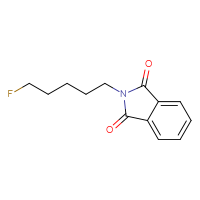 Chemical structure of 2-(5-fluoropentyl)-2,3-dihydro-1H-isoindole-1,3-dione - CSSB00113622883