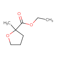 Chemical structure of ethyl 2-methyloxolane-2-carboxylate - CSSB00012708590