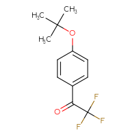 Chemical structure of 1-[4-(tert-butoxy)phenyl]-2,2,2-trifluoroethan-1-one - CSSB02150190938