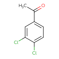 Chemical structure of 1-(3,4-dichlorophenyl)ethan-1-one - CSSB00000210641