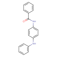 Chemical structure of N-[4-(phenylamino)phenyl]benzamide - CSSB00020583972