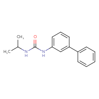 Chemical structure of 1-{[1,1'-biphenyl]-3-yl}-3-(propan-2-yl)urea - CSSB00045468241
