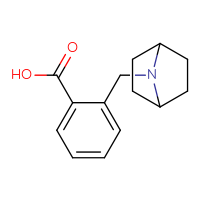 Chemical structure of 2-({7-azabicyclo[2.2.1]heptan-7-yl}methyl)benzoic acid - CSSB00020490319