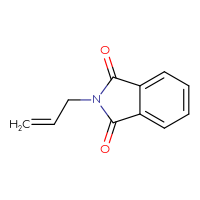 Chemical structure of 2-(prop-2-en-1-yl)-2,3-dihydro-1H-isoindole-1,3-dione - CSSB00000006419