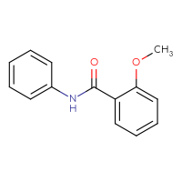Chemical structure of 2-methoxy-N-phenylbenzamide - CSSB00000481942