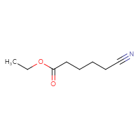 Chemical structure of ethyl 5-cyanopentanoate - CSSB00020589999