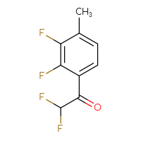 Chemical structure of 1-(2,3-difluoro-4-methylphenyl)-2,2-difluoroethan-1-one - CSSB00014248927