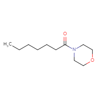 Chemical structure of 1-(morpholin-4-yl)heptan-1-one - CSSB00011221026