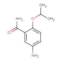 Chemical structure of 5-amino-2-(propan-2-yloxy)benzamide - CSSB00000723969