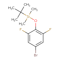 C12H17BrF2OSi