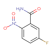 Chemical structure of 5-fluoro-2-nitrobenzamide - CSSB00011363376