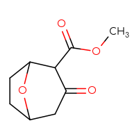 Chemical structure of methyl 3-oxo-8-oxabicyclo[3.2.1]octane-2-carboxylate - CSSB00053559716