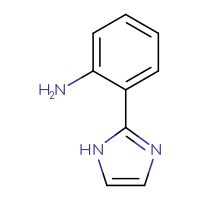 Chemical structure of 2-(1H-imidazol-2-yl)aniline - CSSB00000765378